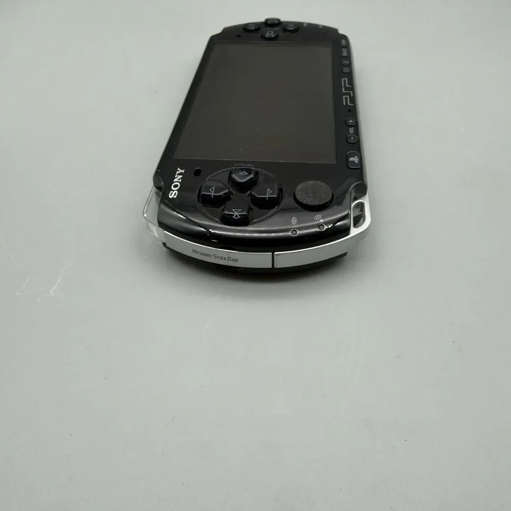 Sony PSP 3001 Handheld Gaming Console Black With Gran Turismo Needs Repair